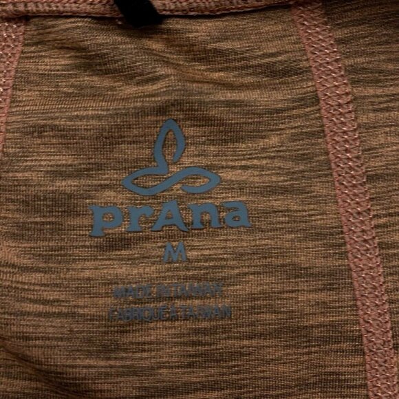 PRANA Women Vertex Dress Size M Heathered Orange Bodycon Sleeveless Casual 1-22 - Picture 5 of 10